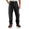 Black Carhartt B01 Front View - Black | Model is 6'2" with a 40.5" chest, wearing 32W x 32L