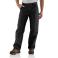 Black Carhartt B11 Front View - Black | Model is 6'2" with a 40.5" chest, wearing 32W x 32L