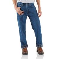 Carhartt B172 - Flannel Lined Straight Leg Relaxed Fit Jean