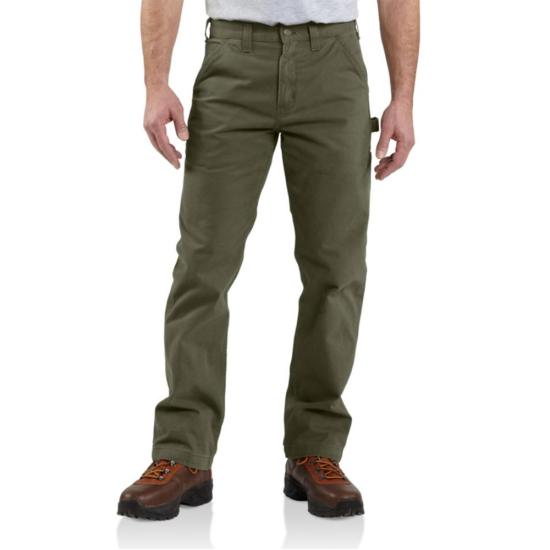 Army Green Carhartt B324 Front View