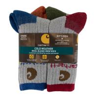 Carhartt BA312-4 - Boy's Cold Weather Crew Sock 4-Pack