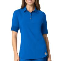 Carhartt C12710 - Women's Force® Cross-Flex Modern Fit Covertible Sleeve Scrub Shirt