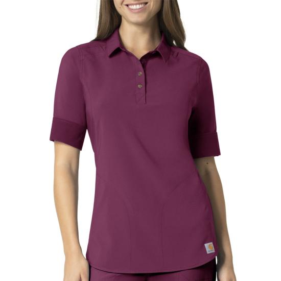Wine Carhartt C12710 Front View