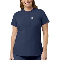 Carhartt C12910 - Women's Force® Cross-Flex Modern-Fit Henley Tunic Top