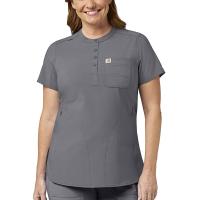 Carhartt C12910 - Women's Force® Cross-Flex Modern-Fit Henley Tunic Top