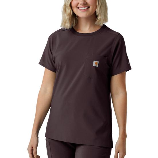 Dark Sepia Carhartt C13510 Front View