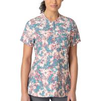 Carhartt C13914 - Women's Force® Cross-Flex Modern Fit Henley Print Tunic Top