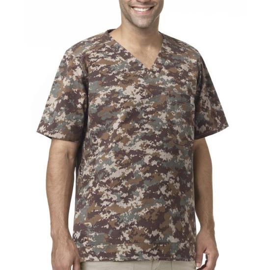 Dark Khaki Digi Camo Carhartt C15104 Front View