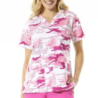 Carhartt C16104 - Women's Printed V-Neck Multi-Pocket Top