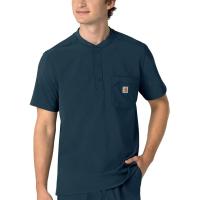 Carhartt C16310 - Cross-Flex Modern Fit Henley Scrub Top