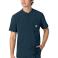 Navy Carhartt C16310 Front View - Navy