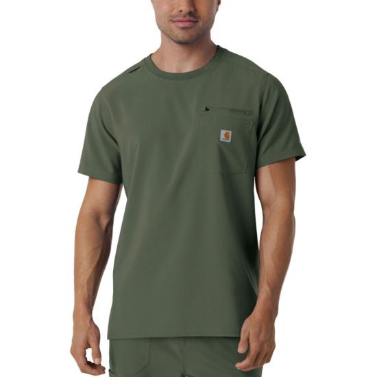 Olive Carhartt C16510 Front View