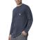 Navy Heather Carhartt C37205 Front View Thumbnail