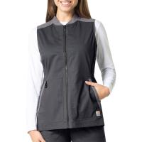 Carhartt C81118 - Women's Rugged Flex® Modern Fit Ripstop Zip Front Utility Vest