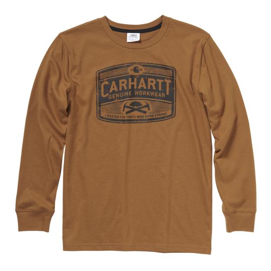 Carhartt Brown Carhartt CA6026 Front View