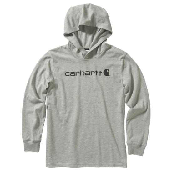 Heather Gray Carhartt CA6136 Front View