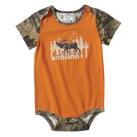 Carhartt CA6164 - Short Sleeve Camo Elk Bodyshirt - Boys