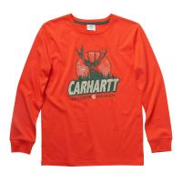 Carhartt CA6189 - Long-Sleeve Crewneck Graphic Tee - Boys