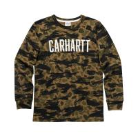 Carhartt CA6193 - Long Sleeve Crewneck Camo Tee - Boys