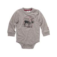 Carhartt CA6221 - Long Sleeve Crewneck Moose C Graphic Bodysuit - Boys 