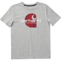 Carhartt CA6241 - Short-Sleeve Woodgrain C T-Shirt - Boys