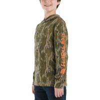 Carhartt CA6277 - Long Sleeve Hooded Camo Graphic T-Shirt - Boys