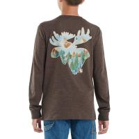 Carhartt CA6284 - Long-Sleeve Moose Head T-Shirt - Boys