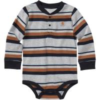 Carhartt CA6307 - Long-Sleeve Stripe Henley Bodysuit - Boys