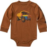 Carhartt CA6311 - Long-Sleeve Dump Truck Bodysuit - Boys