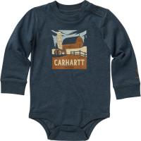 Carhartt CA6313 - Long-Sleeve Farm Bodysuit - Boys