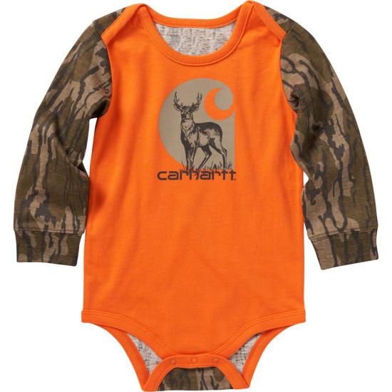 Mossy Oak® Bottomland Camo Carhartt CA6320 Front View