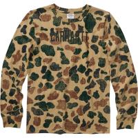 Carhartt CA6324 - Long-Sleeve Camo T-Shirt - Boys