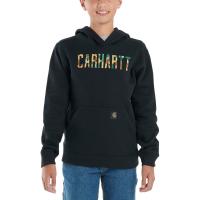 Carhartt CA6327 - Long-Sleeve Camo Logo Sweatshirt - Boys