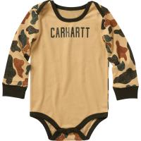 Carhartt CA6330 - Long-Sleeve Camo Logo Bodysuit - Boys