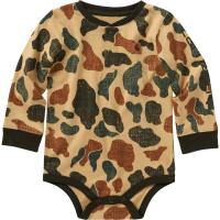 Carhartt CA6331 - Long-Sleeve Camo Henley Bodysuit - Boys