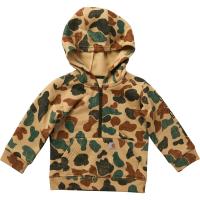 Carhartt CA6332 - Long-Sleeve Half-Zip Camo Sweatshirt - Boys