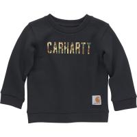 Carhartt CA6333 - Long-Sleeve Crewneck Logo Sweatshirt - Boys