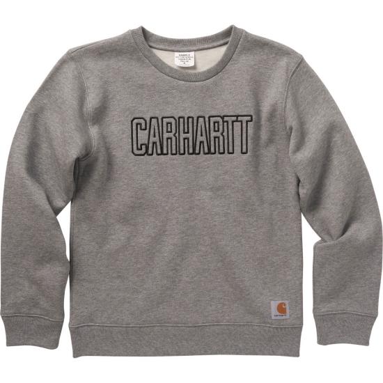 Charcoal Grey Heather Carhartt CA6338 Front View