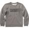 Charcoal Grey Heather Carhartt CA6338 Front View Thumbnail
