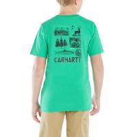 Carhartt CA6357 - Short-Sleeve Outdoor Living T-Shirt - Boys