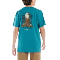 Carhartt CA6358 - Short-Sleeve Wood Cut T-Shirt - Boys