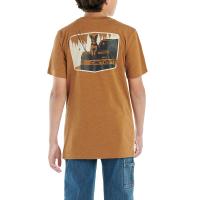 Carhartt CA6364 - Short-Sleeve Fishing Dog T-Shirt - Boys