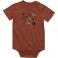 Carhartt Brown Heather Carhartt CA6388 Front View - Carhartt Brown Heather