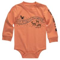 Carhartt CA6413 - Long-Sleeve Outdoor Bodysuit - Boys