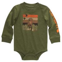 Carhartt CA6421 - Long-Sleeve Dog Bodysuit - Boys