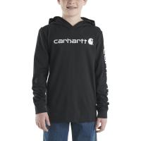 Carhartt CA6438 - Long-Sleeve Hooded Graphic T-Shirt - Boys