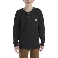 Carhartt CA6441 - Long-Sleeve Henley Pocket T-Shirt - Boys