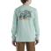 Pastel Turquoise Carhartt CA6445 Back View - Pastel Turquoise