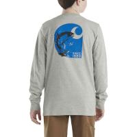 Carhartt CA6450 - Long-Sleeve Fish Pocket T-Shirt - Boys