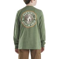 Carhartt CA6455 - Long-Sleeve Dog Pocket T-Shirt - Boys
